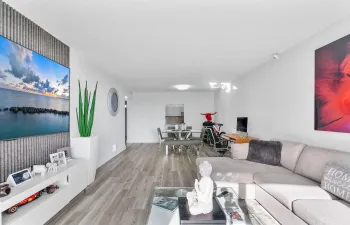 Ample modern space with open layout