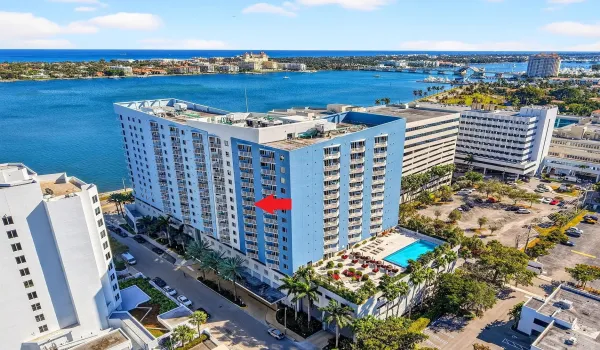 Intracoastal views from your balcony