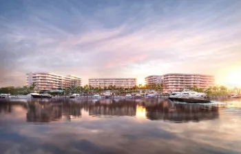 Aerial view from Intracoastal Waterway