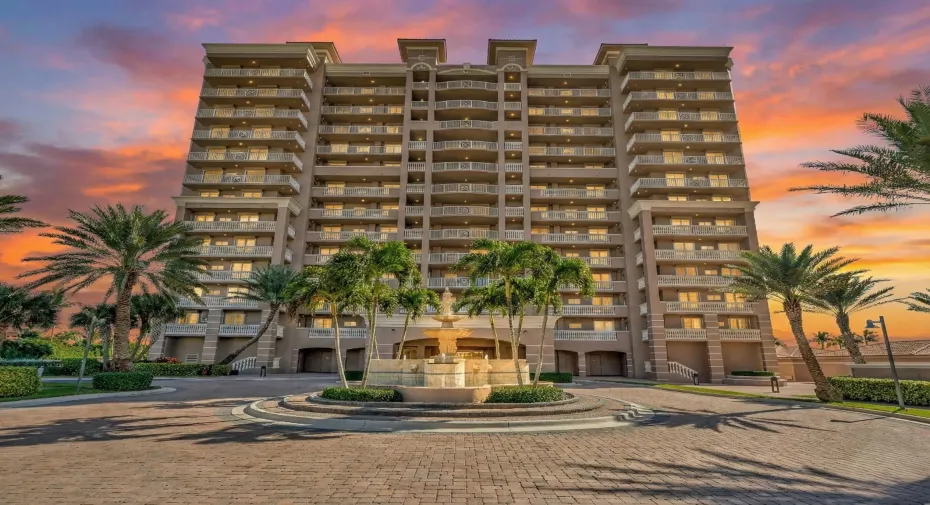 Oceanfront building