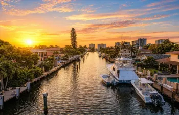 Canal facing east