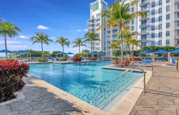 SALT CHLORINATED OLYMPIC SIZED POOL