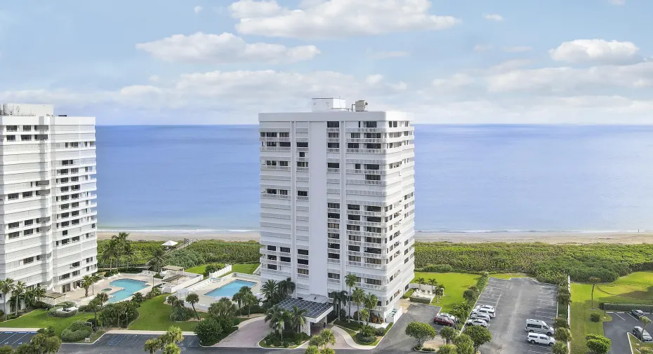 Aerial View 9969 S Ocean Drive, Jensen B