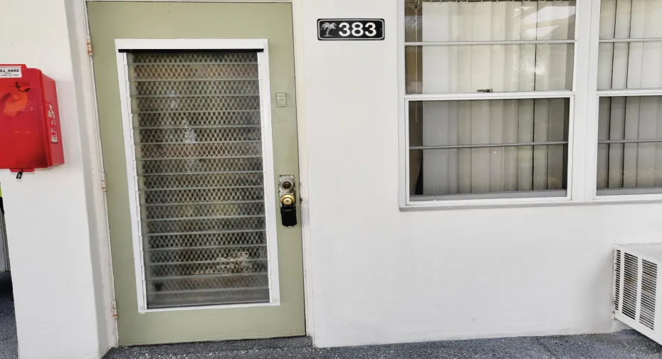 front door