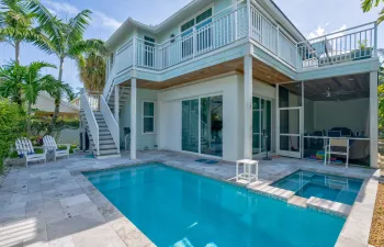 pool and hot tub