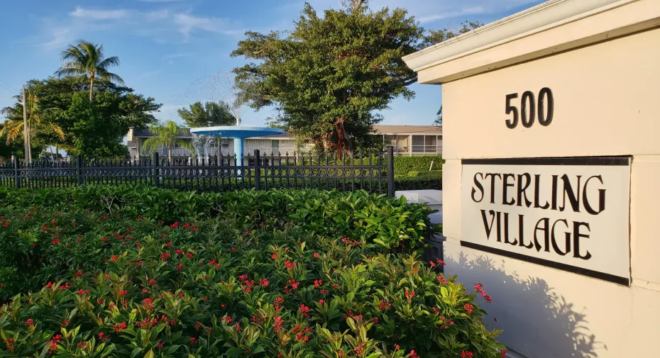 STERLING VILLAGE ENTRANCE
