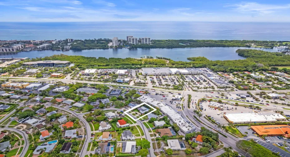 Aerial Ocean View