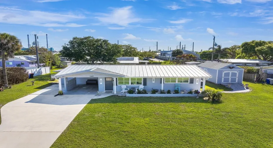 Home on .24 acres with large 12x16 shed