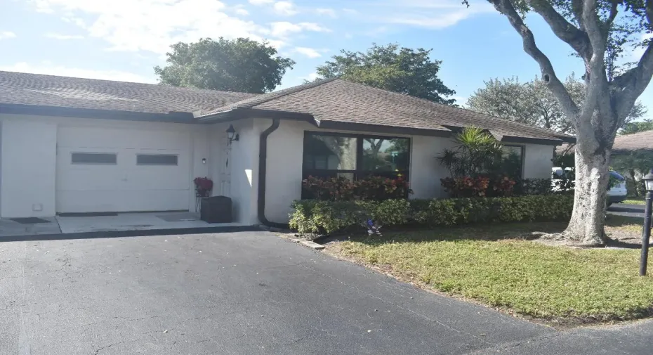 Front of Villa