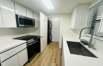 A MUST see unit that will not last! Experience coastal living in this 1-bedroom,1-bathroom condo nestled on the picturesque Intracoastal Waterway community for yourself or as an investor rent immediately! pet friendly. This condo can be rented right away twice per year. The updated kitchen features stainless steel appliances, Corian countertops as well as an updated bathroom! Large walk-in closet. Sliders and master bedroom open up to a covered patio. Full size washer & dryer located inside the unit.There is a locker on the floor for extra storage, and other amenities including a clubhouse, swimming pool, sauna, and tennis courts, local beaches are just minutes away, Hidden Harbour is a gated community and also close to a marina, shops, and restaurants. The unit is unfurnished. rent includes -water-sewer-trash-community amenities