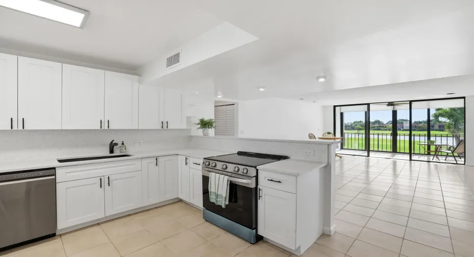 Brand new electric range and microwave (not pictured)