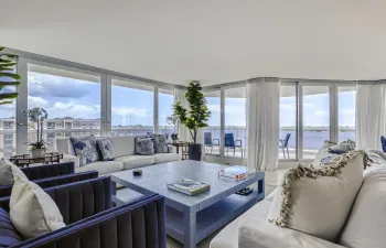 9th floor corner unit with sweeping views of the intracoastal.