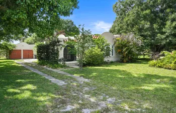 Shaded Driveway from Sunrise Blvd.