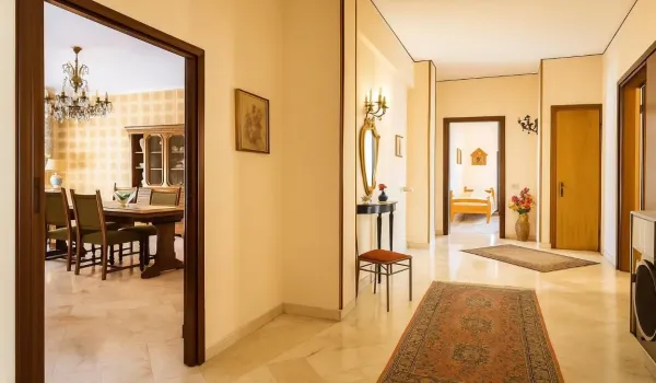 Elegant Hallway with Antique Details