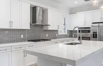 Beautifully Upgraded Kitchen, White Shaker Cabinetry, 3