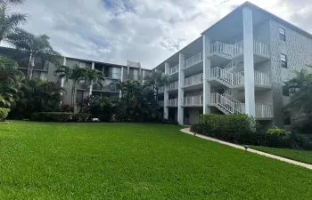Building from common area near pool