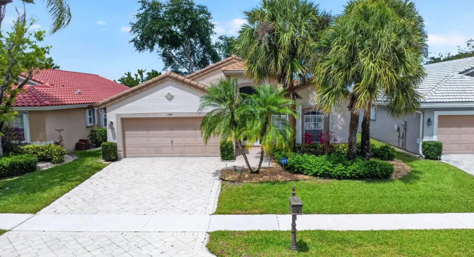 Beautifully landscaped
