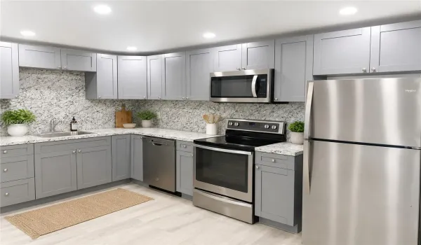 Remodeled Kitchen.