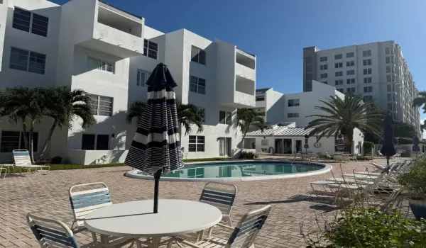 Beautiful pool and workout facility