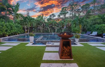 Heated Pool & Wood Fire Pit