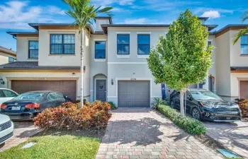 Front door Townhome