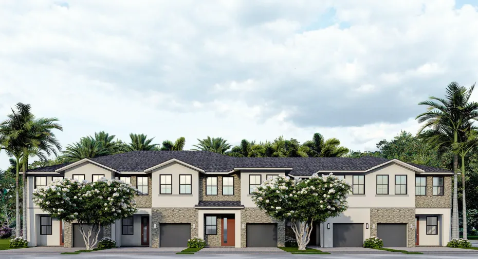 Rendering of front