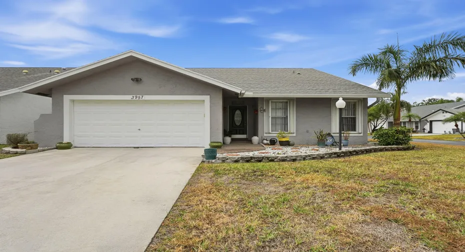 front of home