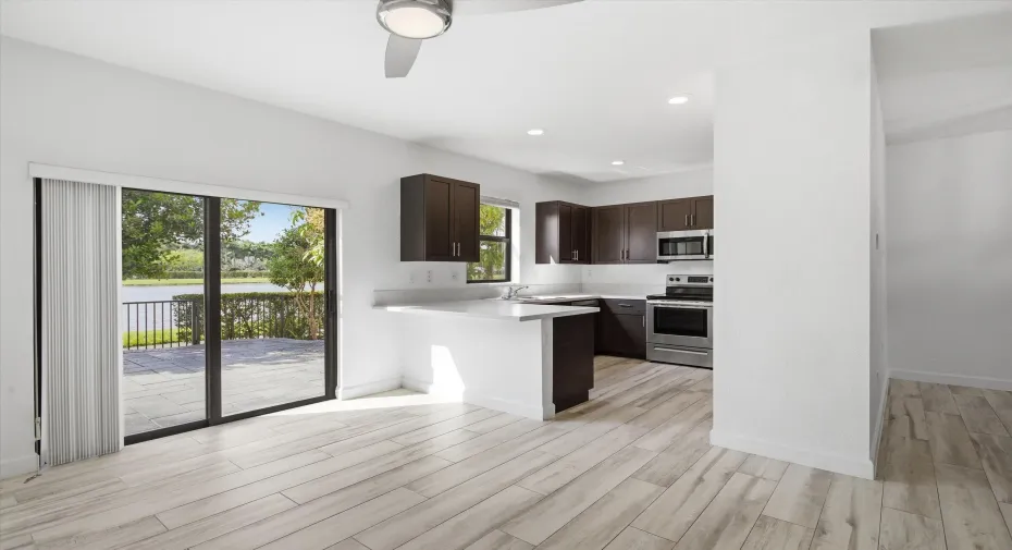 Kitchen/Dining Room View