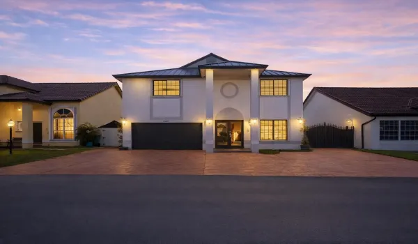 Dusk front