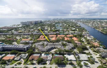Aerial View of Ocean Walk Villas South View