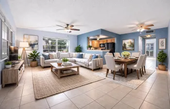 spacious and bright!
