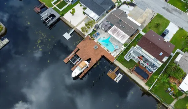 WATERFRONT PROPERTY SITS ON .1377 ACRE LOT