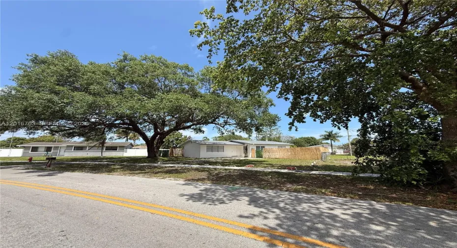 Front of Lot
