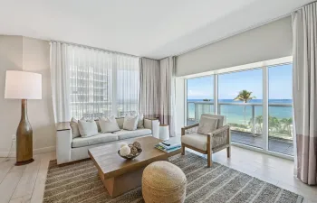 Northeast Corner Unit Living area view