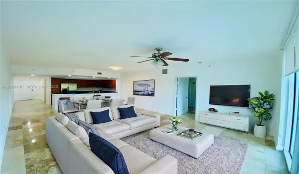 Dining Room & Living Room virtually staged