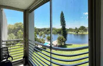 Lake and pool view