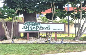 Community sign entrance