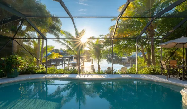 pool deck