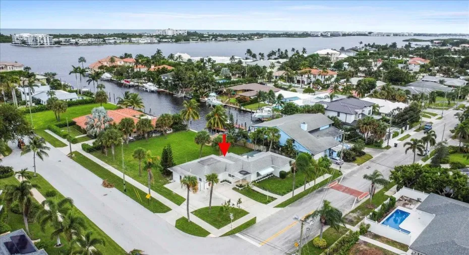 Front Exterior Aerial View