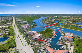 Enjoy strolls along the marina & Jupiter Riverwalk