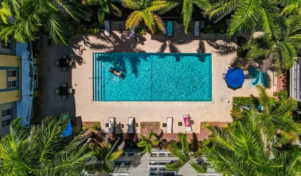 AERIAL POOL AREA