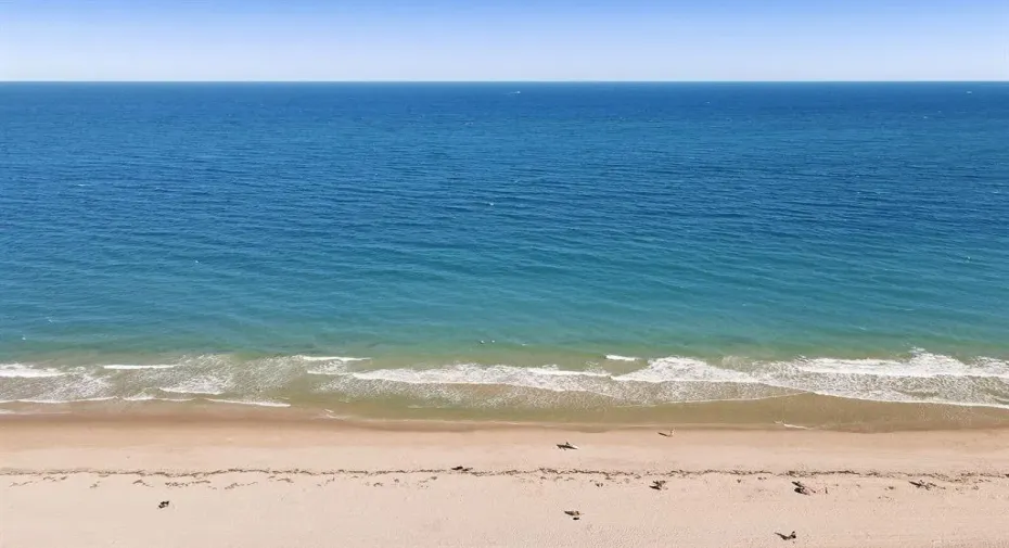 The ocean is just steps from your door!