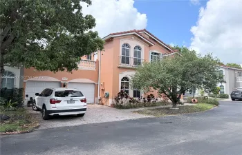 CORNER UNIT, 2 CAR GARAGE.
