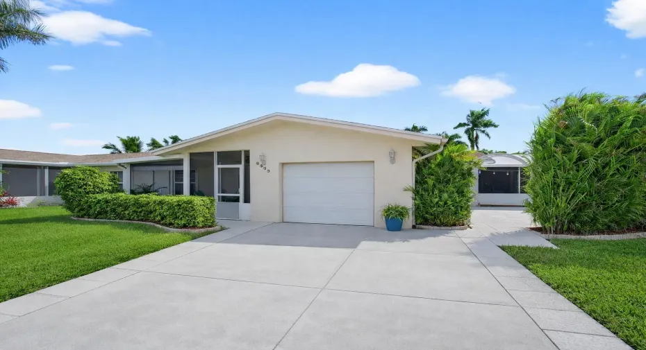 Charm of a suburban home