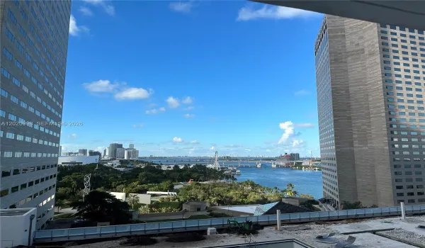 View from living room