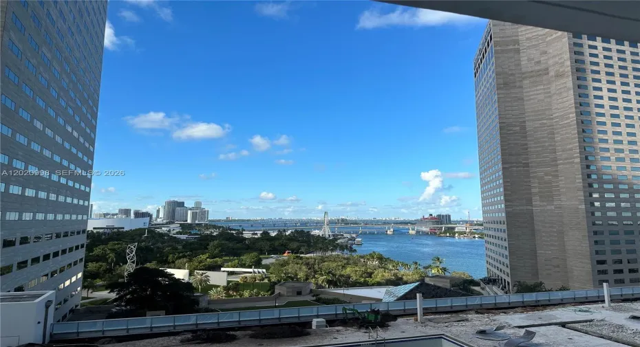 View from living room