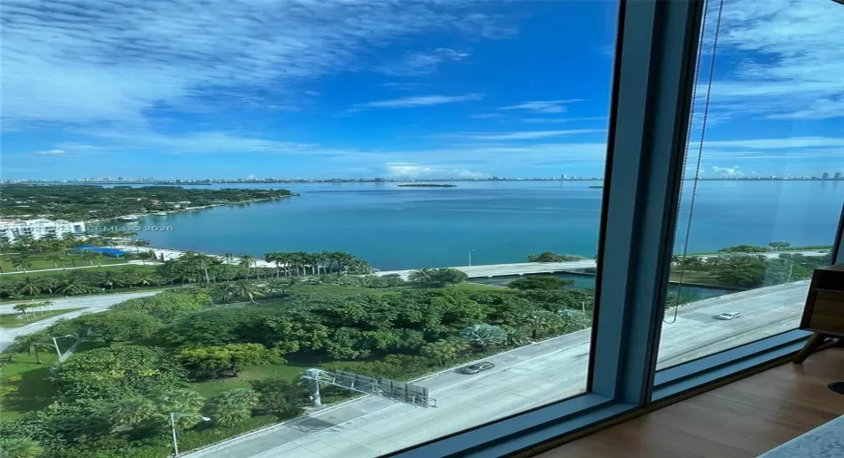 VIEW FROM BEDROOM