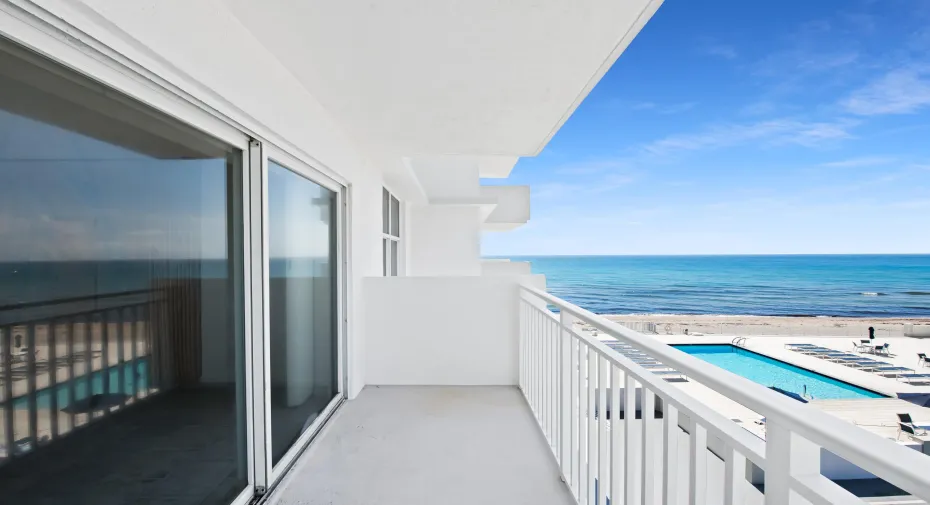 Balcony with a view