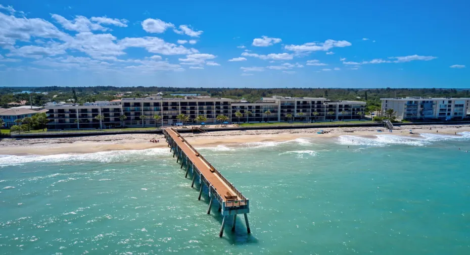 Private Pier & Back of the Condo