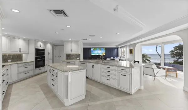 Upper level kitchen